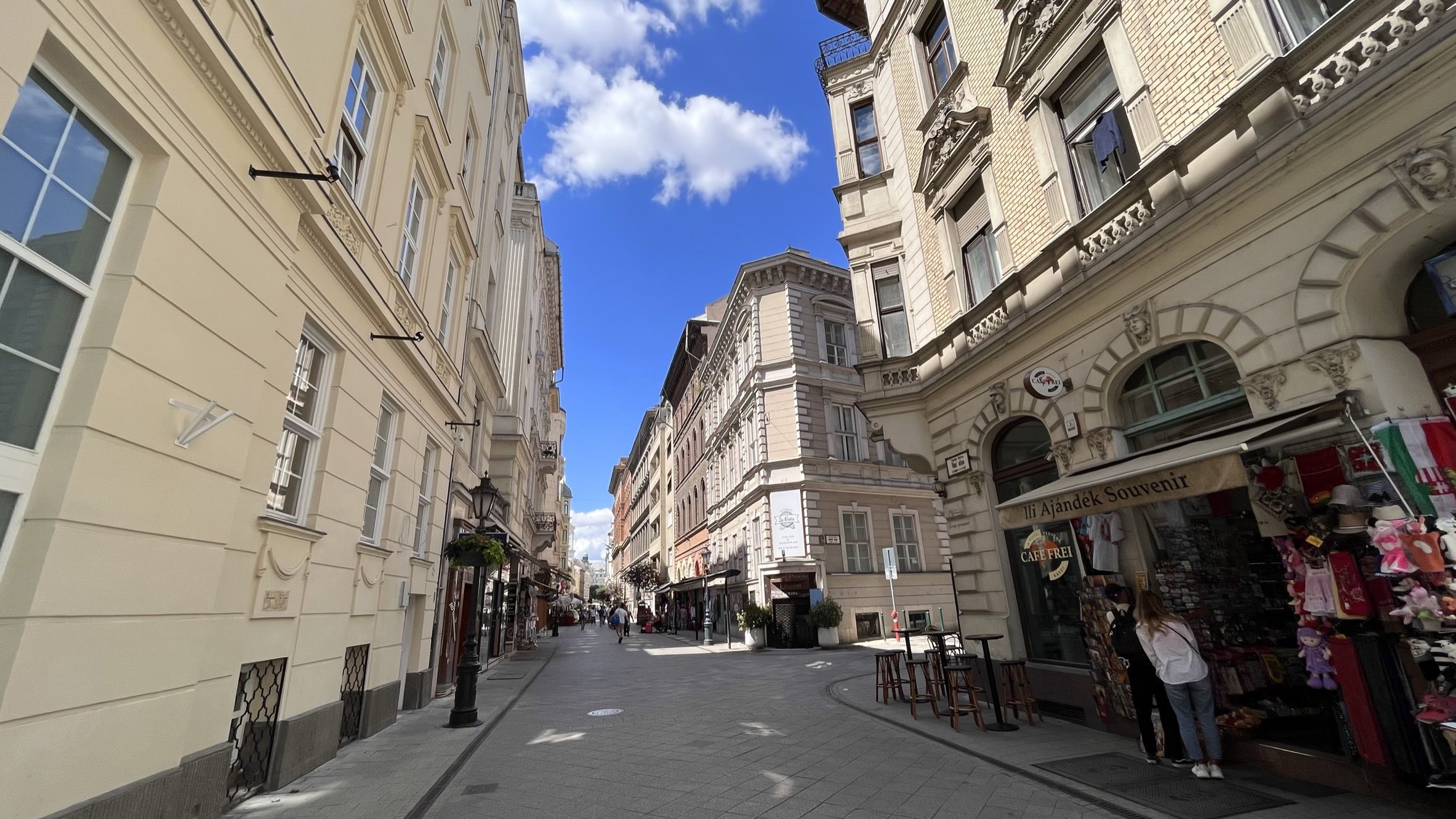 alquiler piso distrito V Budapest